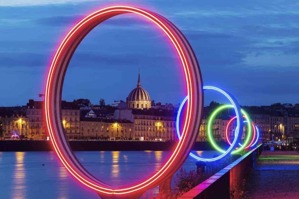 Bel Ecrin Sur L'Ile De Nantes - Gare Tgv, Chu, Congres Lägenhet Exteriör bild