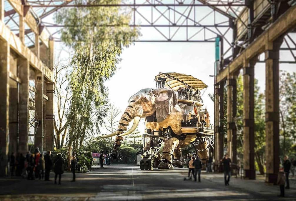Bel Ecrin Sur L'Ile De Nantes - Gare Tgv, Chu, Congres Lägenhet Exteriör bild